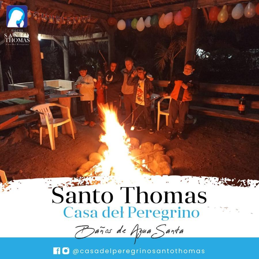 Hotel Casa Del Peregrino Santo Thomas Baños Exteriér fotografie