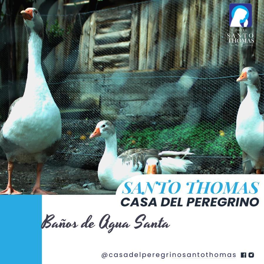 Hotel Casa Del Peregrino Santo Thomas Baños Exteriér fotografie