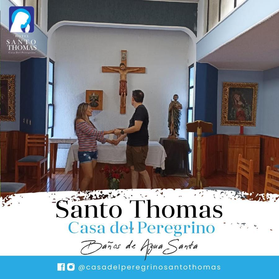 Hotel Casa Del Peregrino Santo Thomas Baños Exteriér fotografie