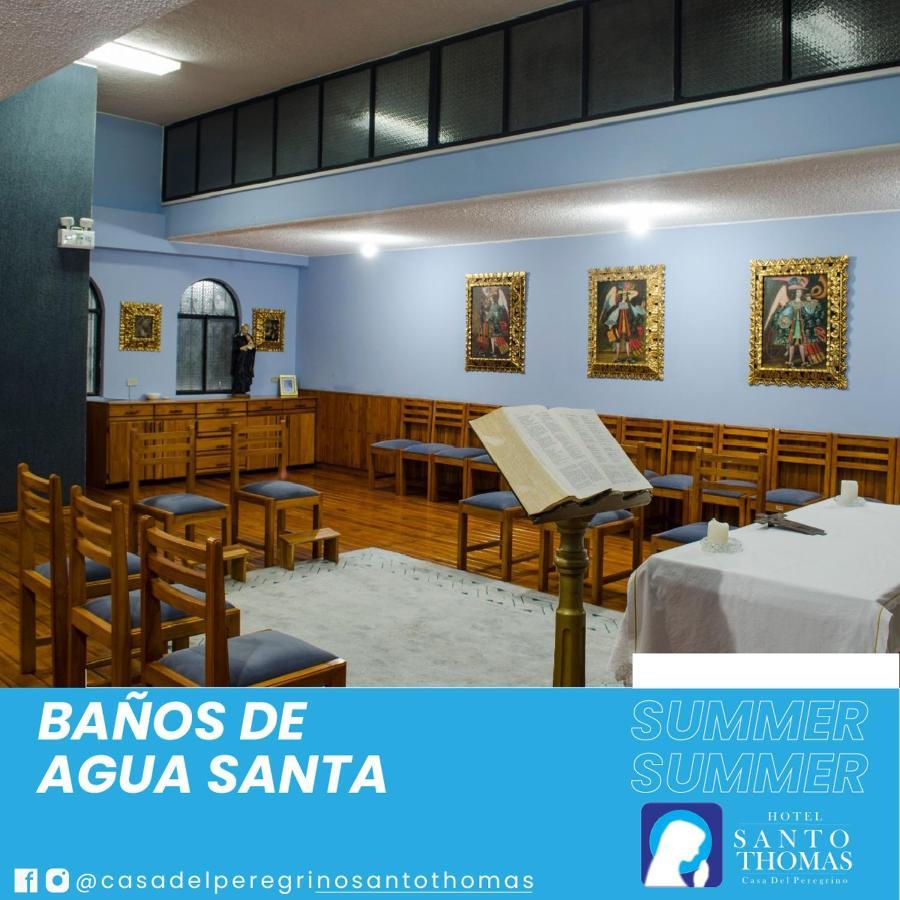 Hotel Casa Del Peregrino Santo Thomas Baños Exteriér fotografie